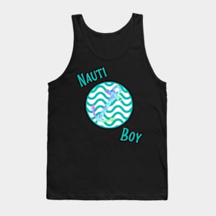 Nauti Boy Turquoise Tank Top